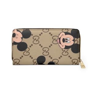 Mickey Mouse Luxury Zipper Wallet